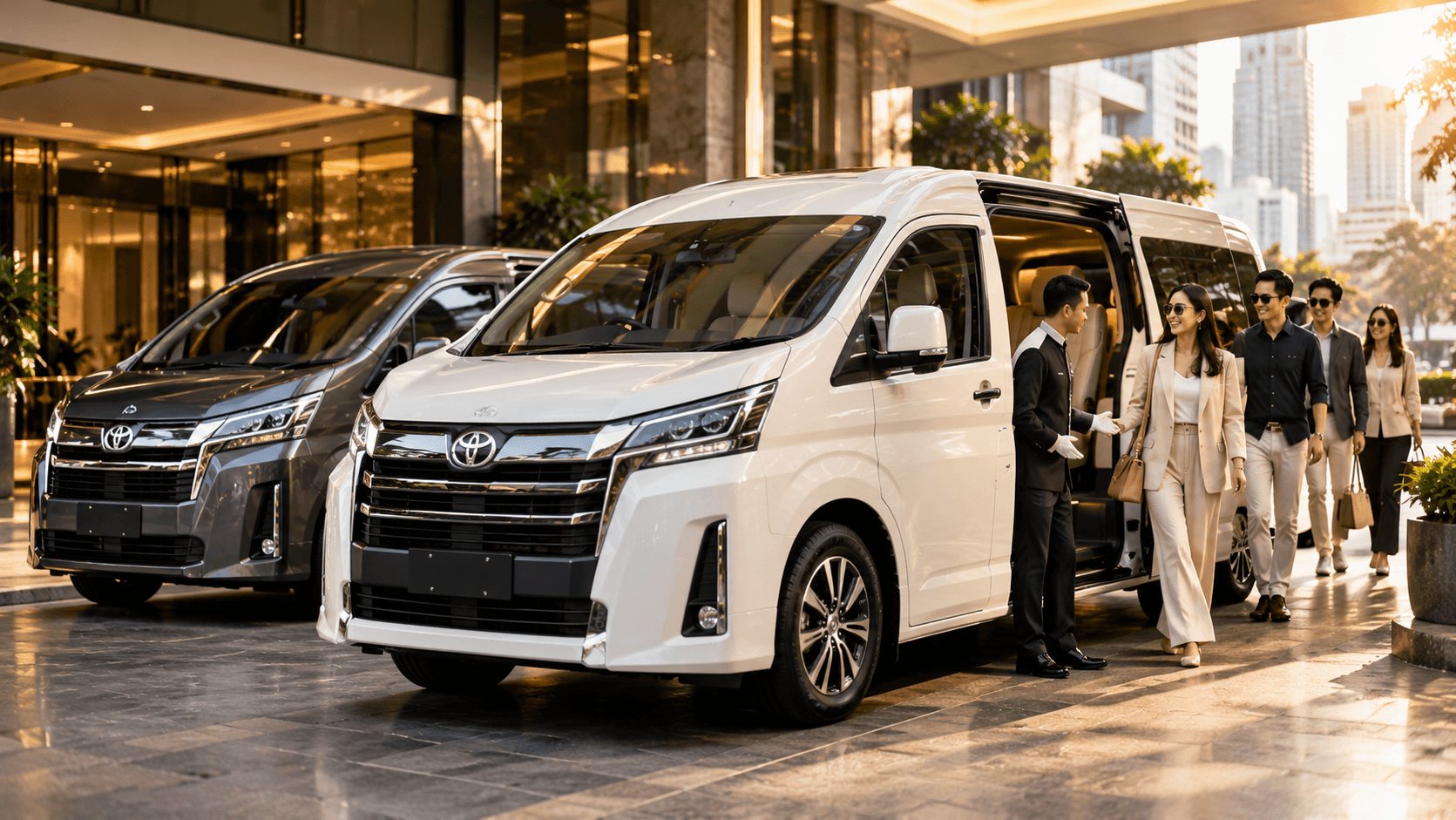 Jangan Sampai Salah Pilih! Perbandingan Lengkap Hiace Commuter, Premio Standard, & Super Luxury untuk Perjalanan Anda